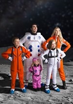 Girl's Pink Astronaut Costume2