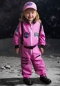 Girl's Pink Astronaut Costume1