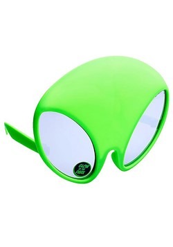 Green Alien Sunstaches