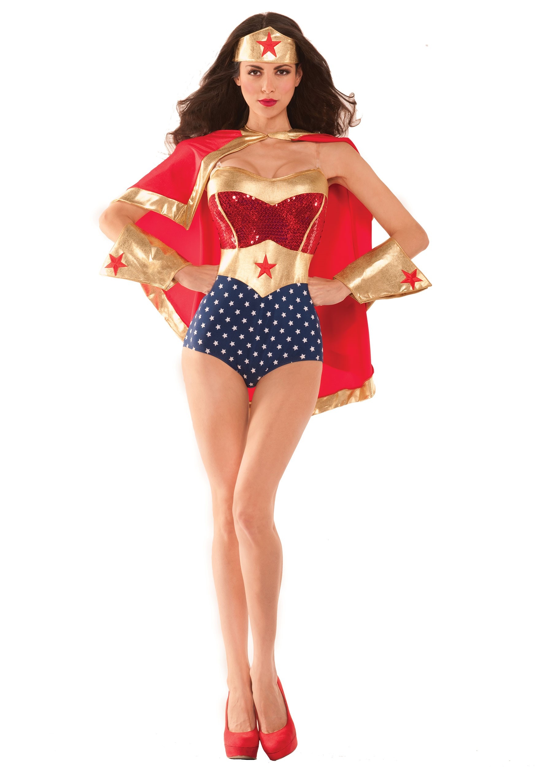 Women's Wonder Babe Bodysuit Costume