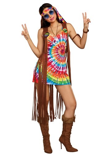 Hippie Women Hottie Costume 
