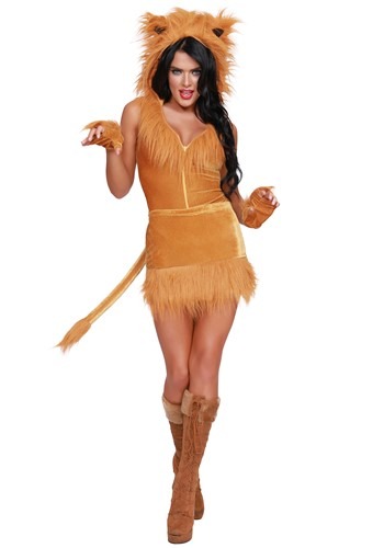 Queen of the Jungle Lion Women's Costume