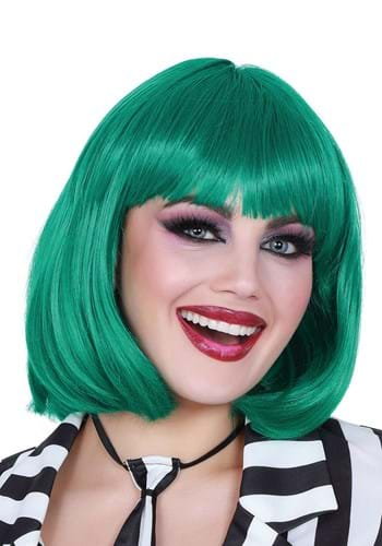 Women's Bright Green Bob Wig