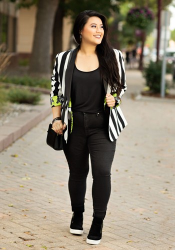 Beetlejuice Women's Suit Blazer | Halloween Clothing
