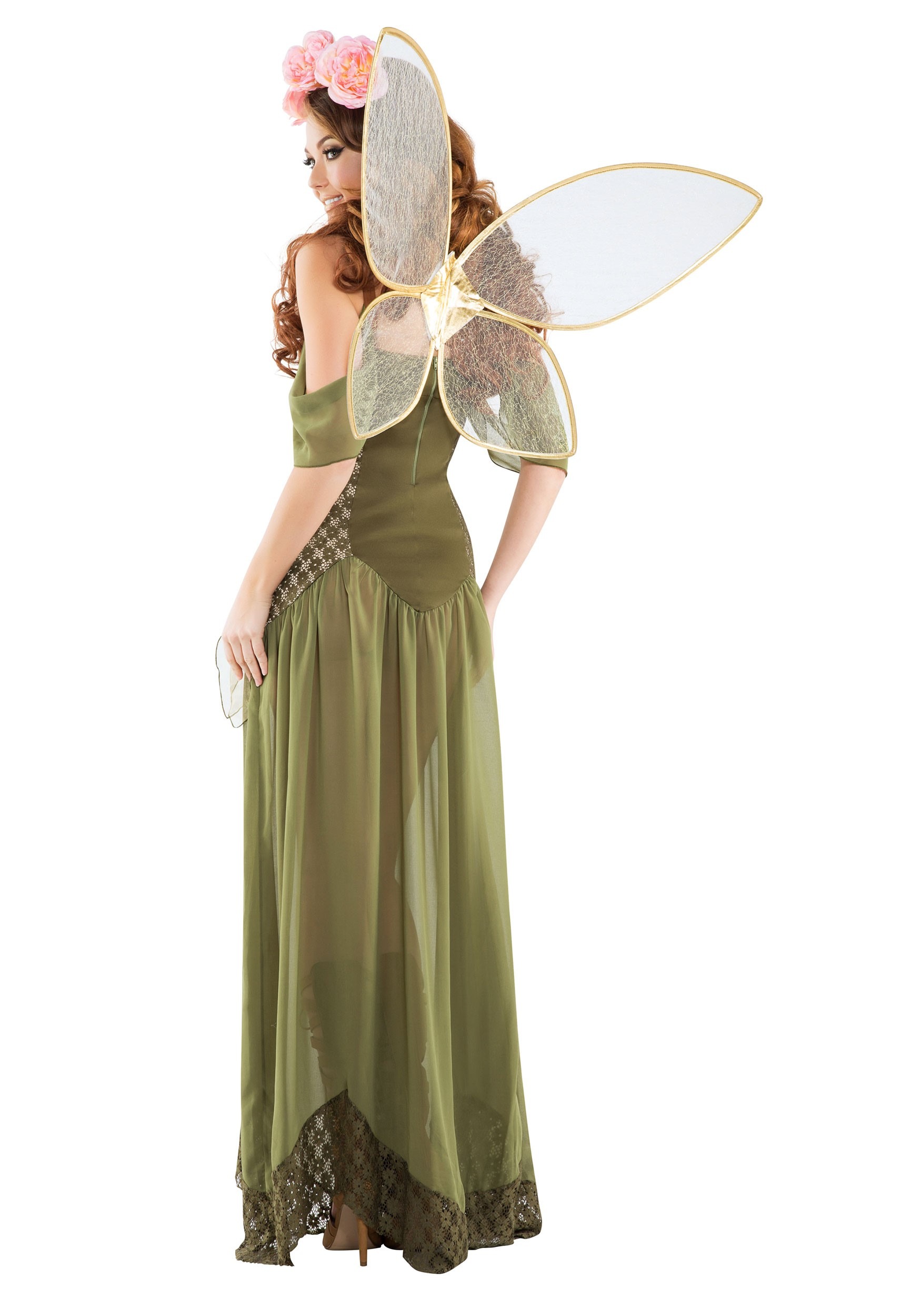 Eden the Garden Fairy Princess Costume Chasing Fireflies 4 5 6 7 8 9 10 11 12 