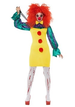 Women's Classic Horror Clown Costume