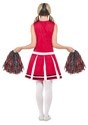 Women's Red Cheerleader Costume2