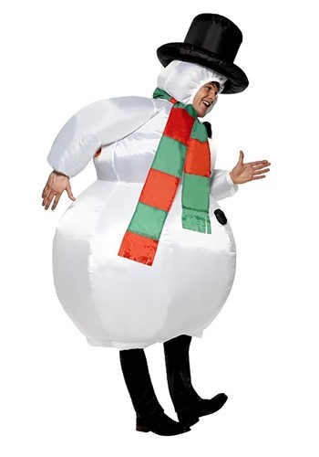 Inflatable Snowman Costume Adults