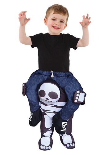 Toddlers Skeleton Piggyback Costume