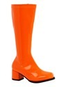Girl's Orange Gogo Boots