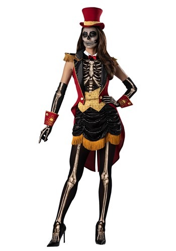 Skeleton Ringmistress Costume Women's 
