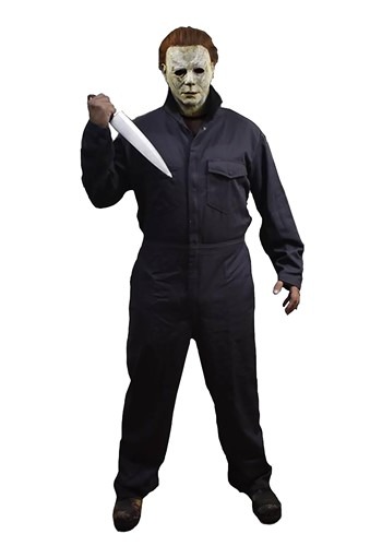 Adult Halloween (2018) Michael Myers Coveralls Costume