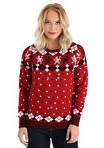 Adult 3D Krampus Head Unisex Ugly Christmas Sweater alt3