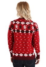 Adult 3D Krampus Head Unisex Ugly Christmas Sweater alt4