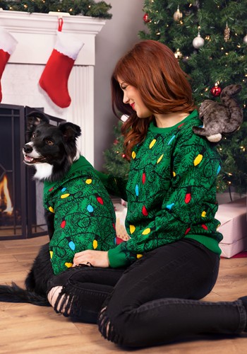 3D Squirrel in the Christmas Tree Adult Ugly Sweater | Christmas Sweaters
