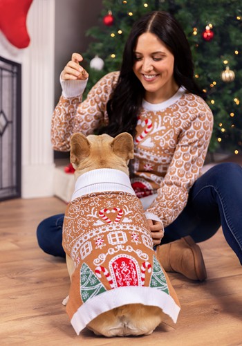Gingerbread House Ugly Christmas Sweater for Women | Christmas Sweaters