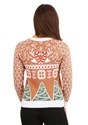 Womens Gingerbread House Ugly Christmas Sweater alt4