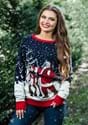 Adult Santa & Reindeer Unisex Ugly Christmas Sweater update