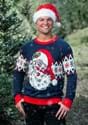 Adult Vintage Santa Ugly Christmas Sweater Alt 3