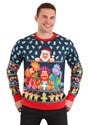Fraggle Rock Sublimated Adult Ugly Christmas Sweater alt7