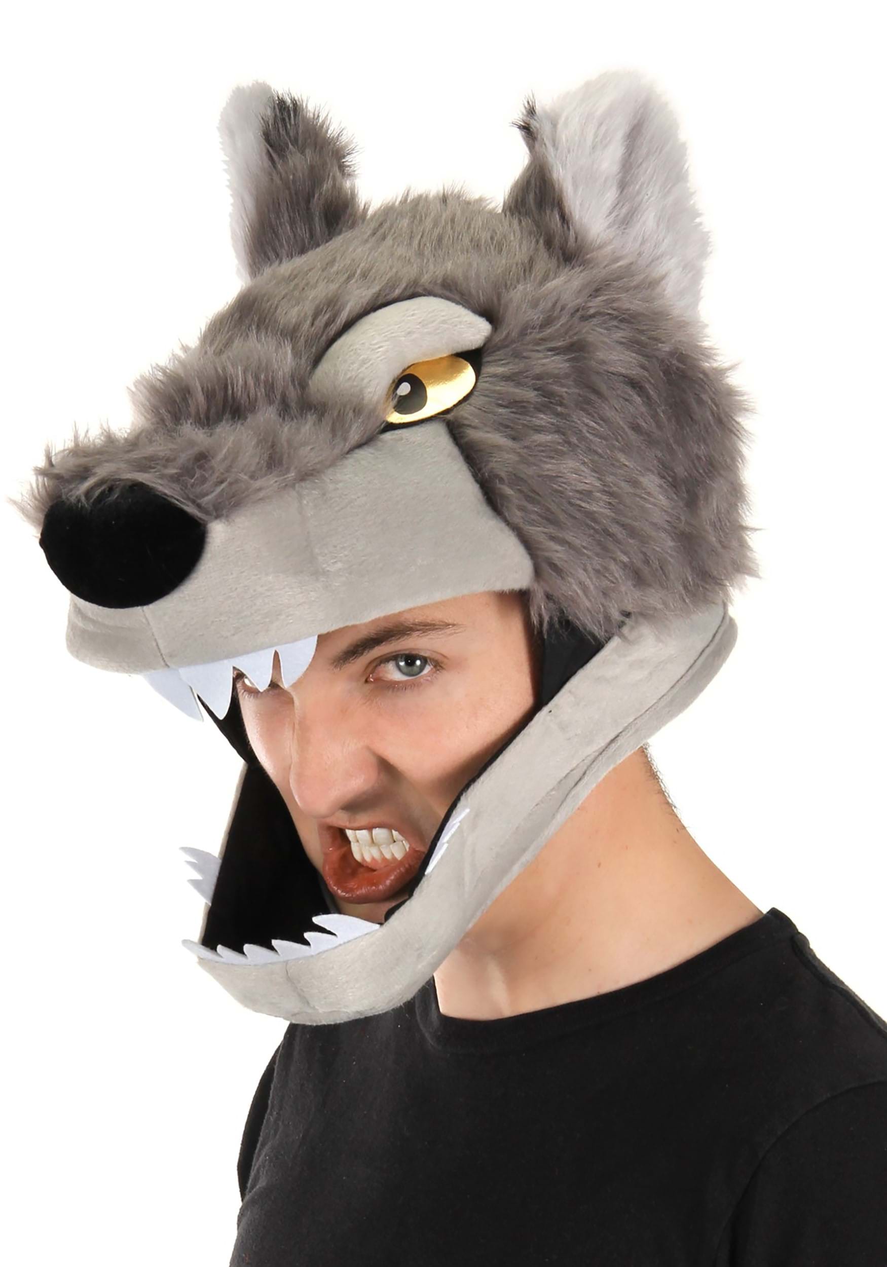Wolf Costume Hat Jawesome