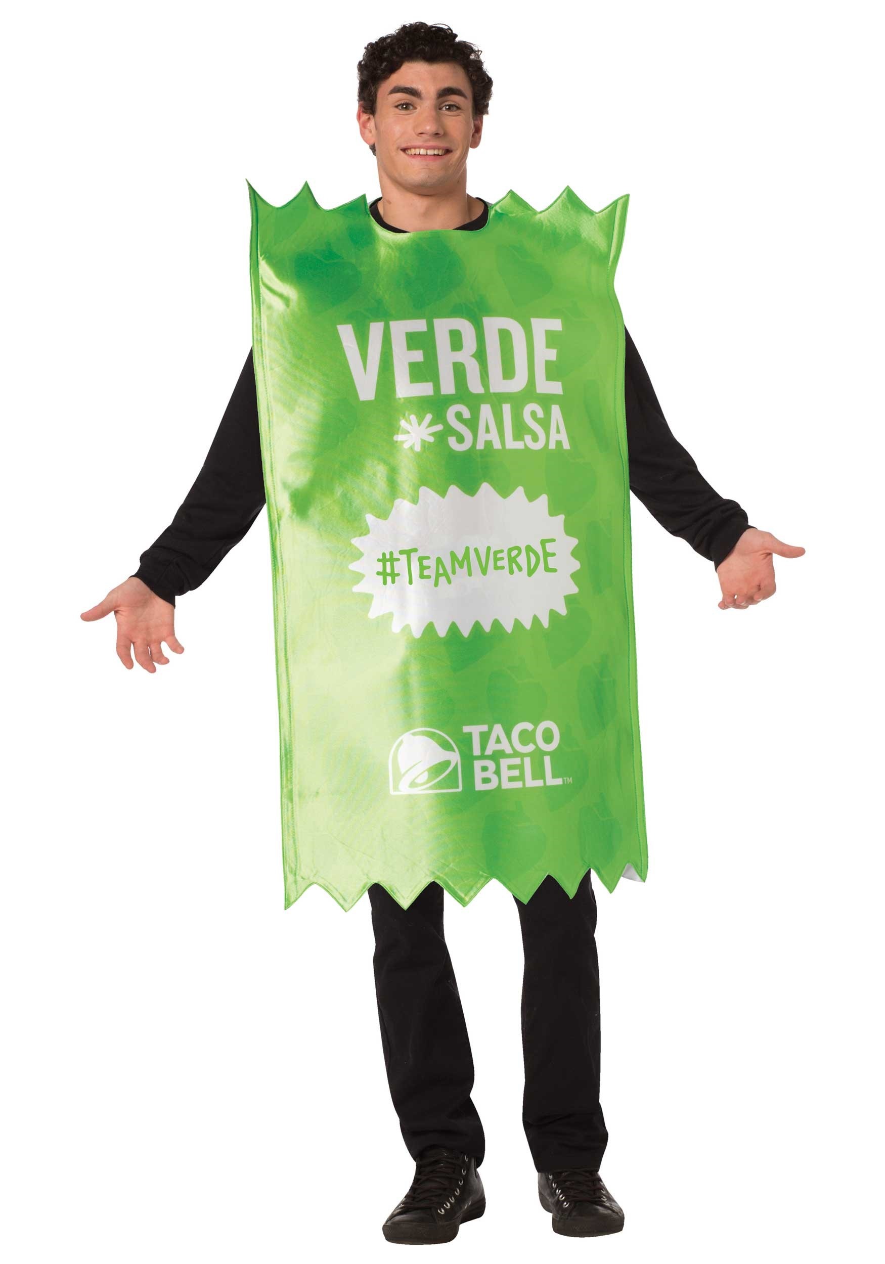 Disfraz de campana de taco de salsa de taco de taco para adultos Multicolor