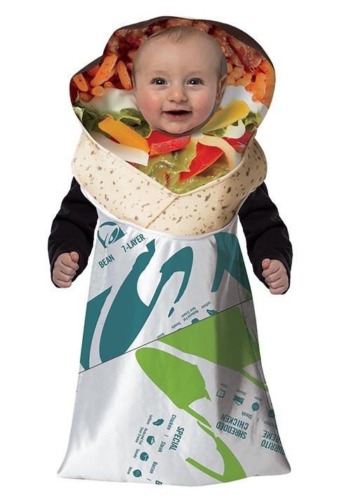 Taco Bell Infant 7 Layer Burrito Buntington Costum