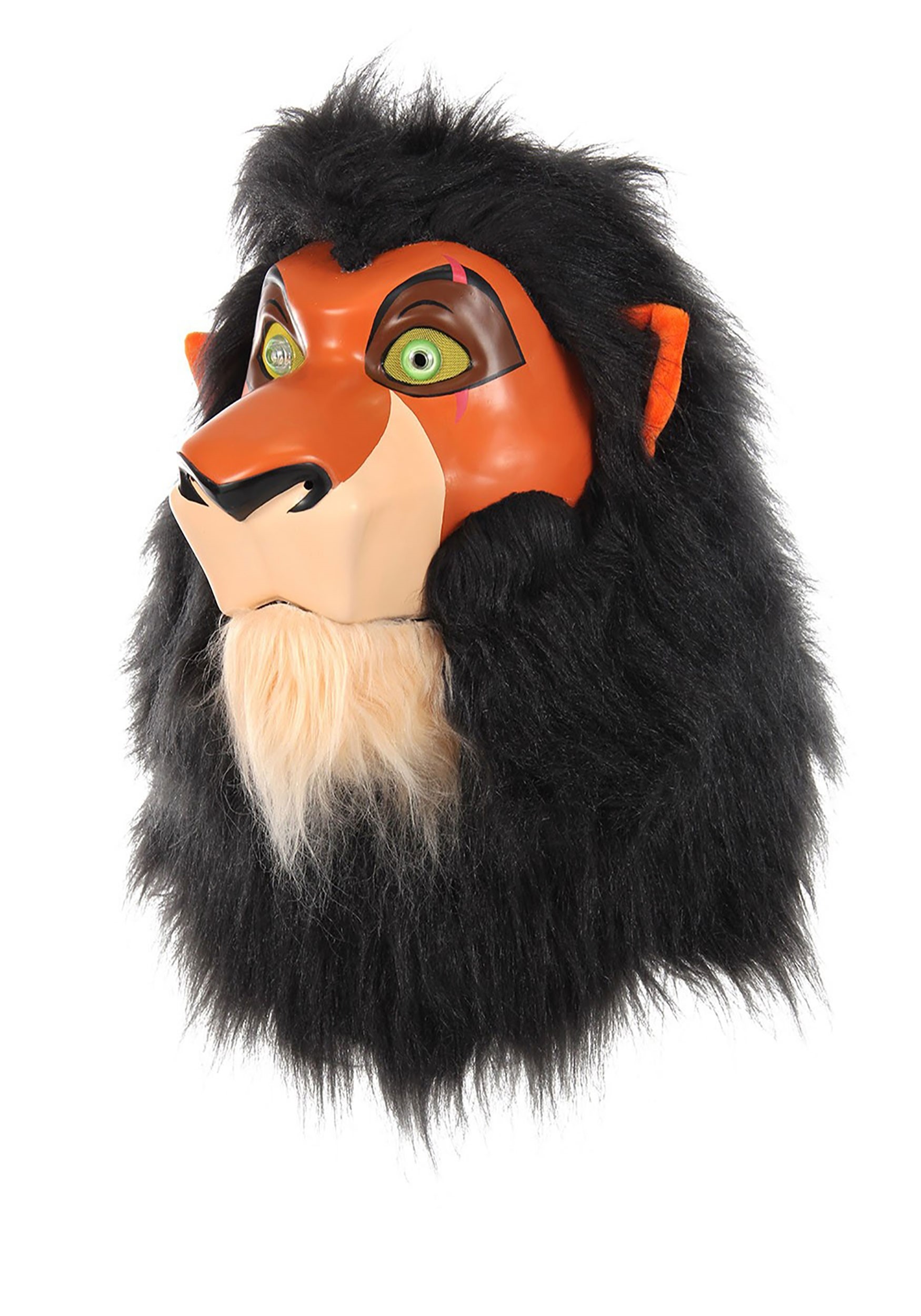Disney The Lion King Scar Mouth Mover Mask. lion king scar plush toy. 
