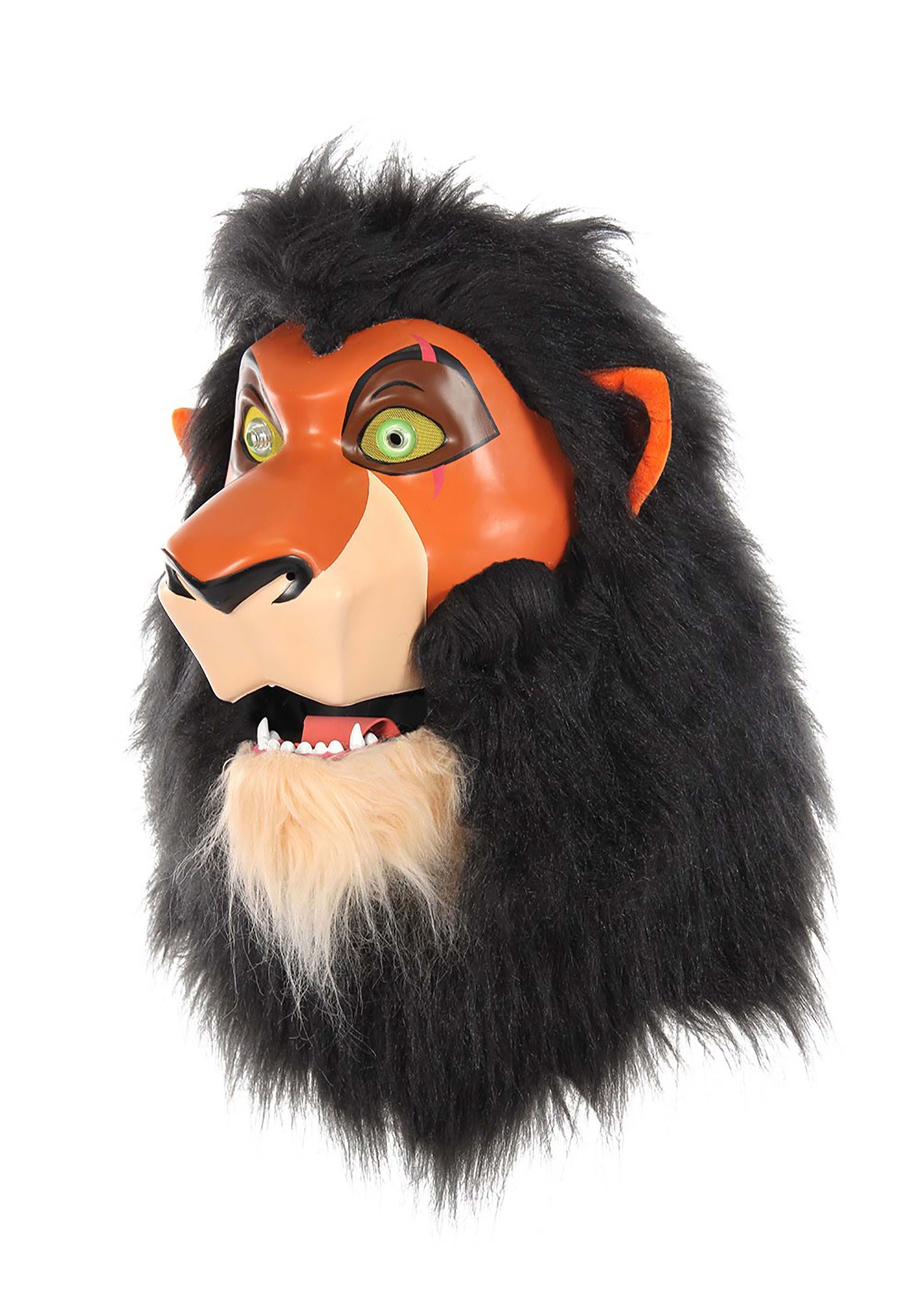 Disney The Lion King Scar Mouth Mover Halloween Mask