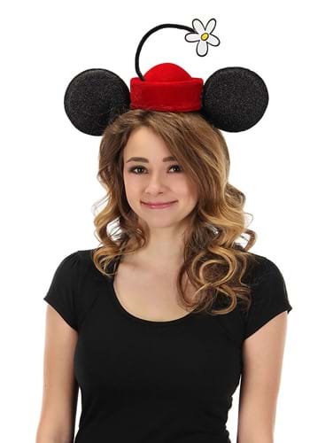 Minnie Mouse Vintage Flower Costume Hat