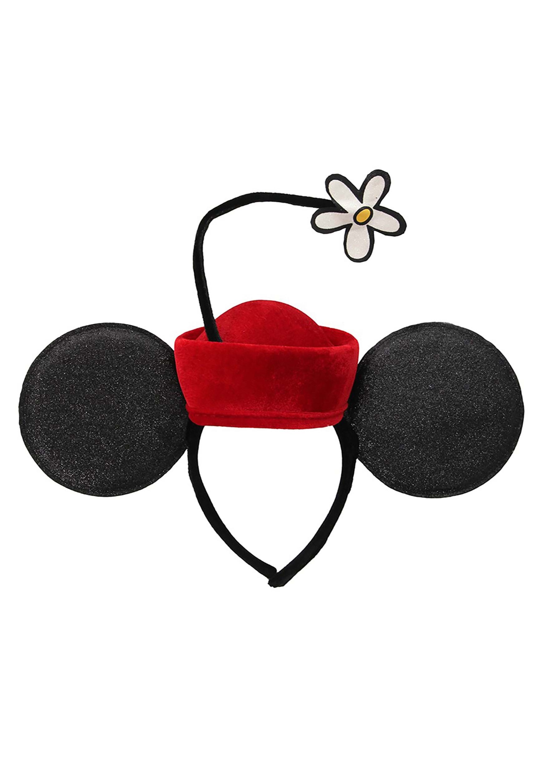 Minnie Mouse Vintage Flower Costume Hat