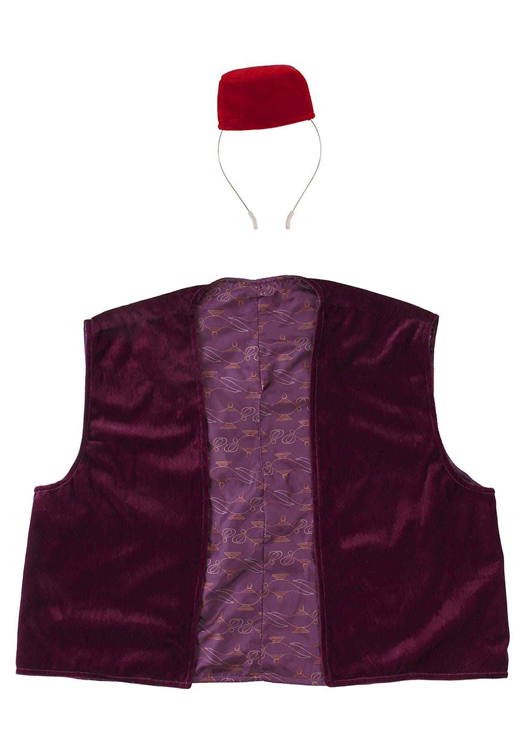 Disney Aladdin Fez And Vest Costume Kit