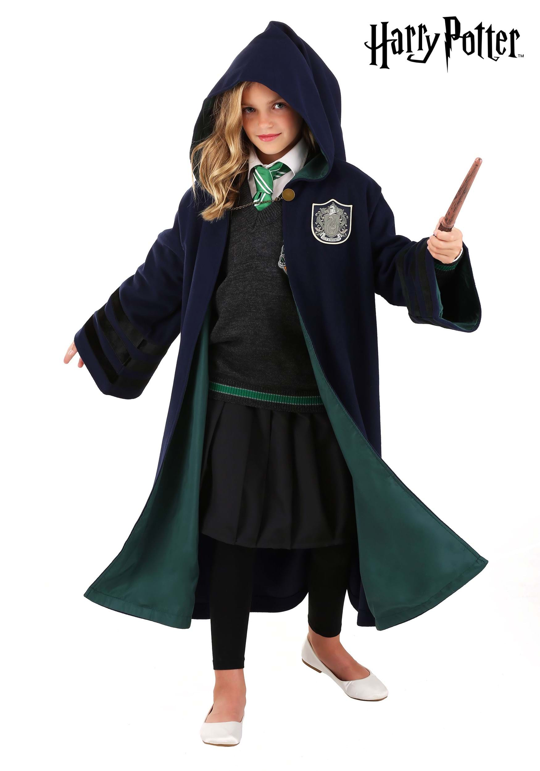 Túnica vintage slytherin de Harry Potter para niños Multicolor