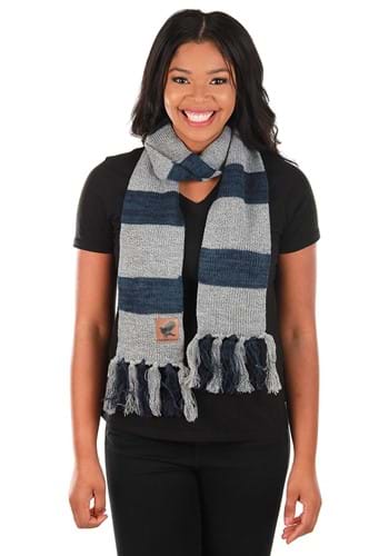 Striped Harry Potter Vintage Hogwarts Ravenclaw Scarf | Harry Potter Accessories