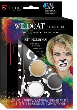 Wildcat Stencil and Makeup Kit