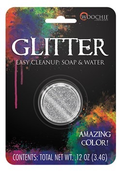 Silver Glitter Makeup
