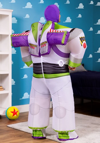 Toy Story Buzz Lightyear Inflatable Costume for Adults
