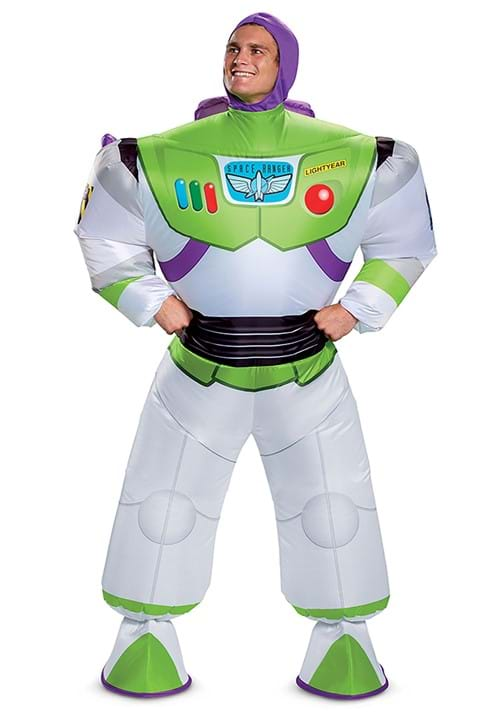 Toy Story Buzz Lightyear Inflatable Costume for Adults