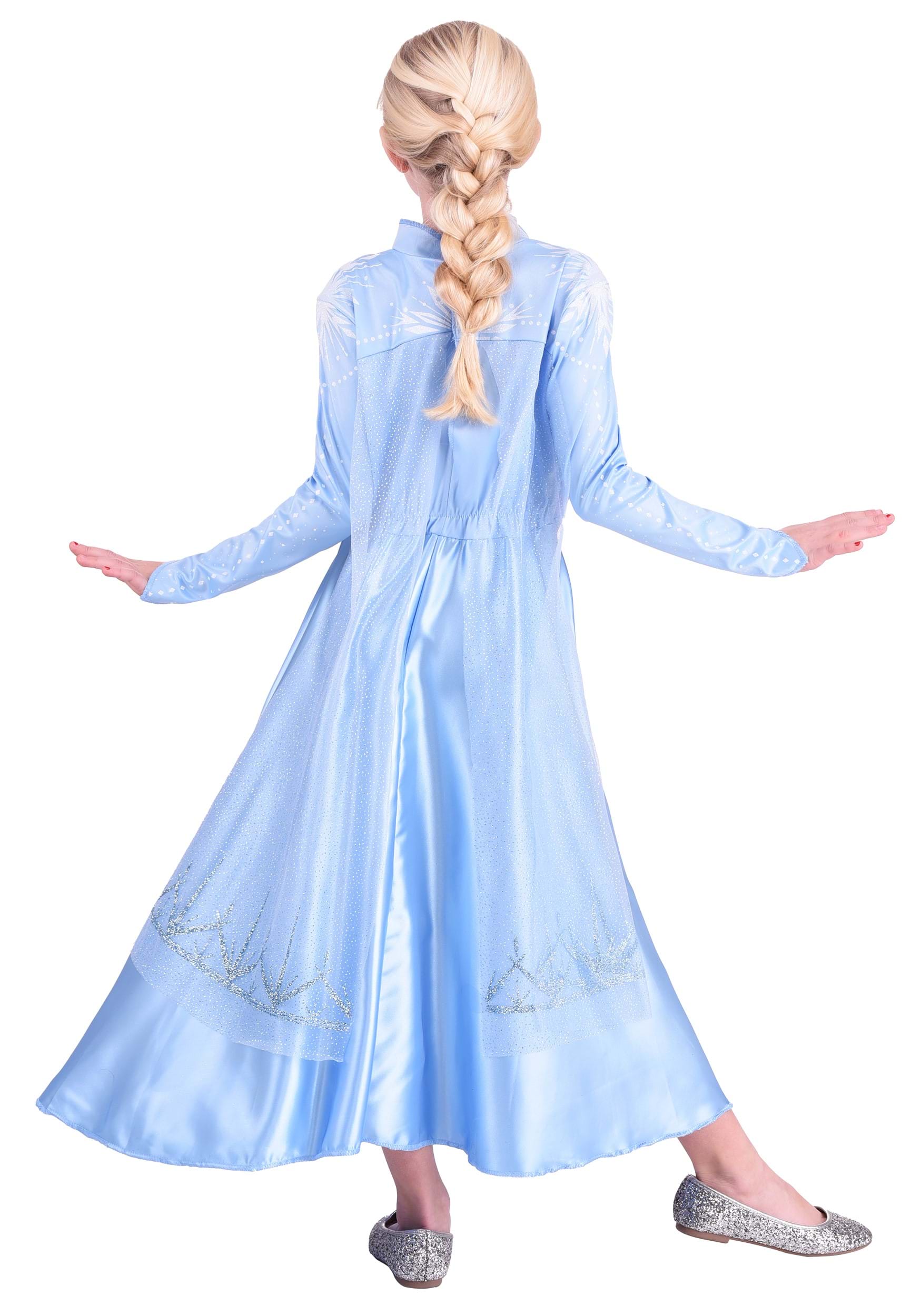 Disney Frozen 2 Elsa Deluxe Costume For Girls