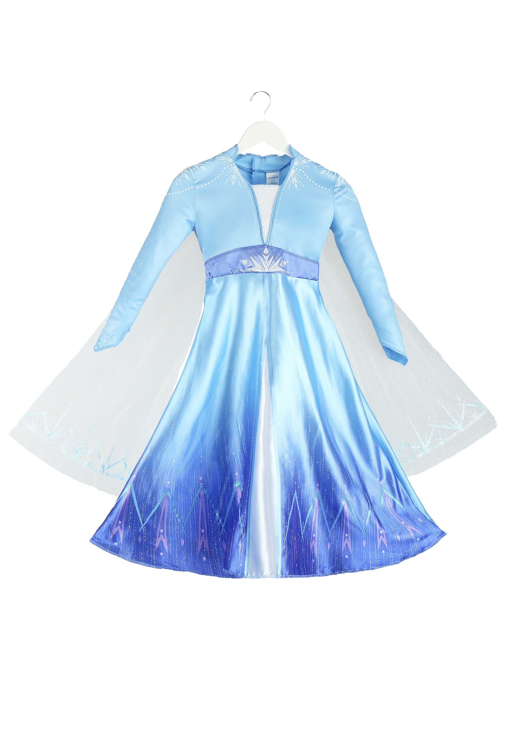 Disney Frozen 2 Elsa Deluxe Costume For Girls