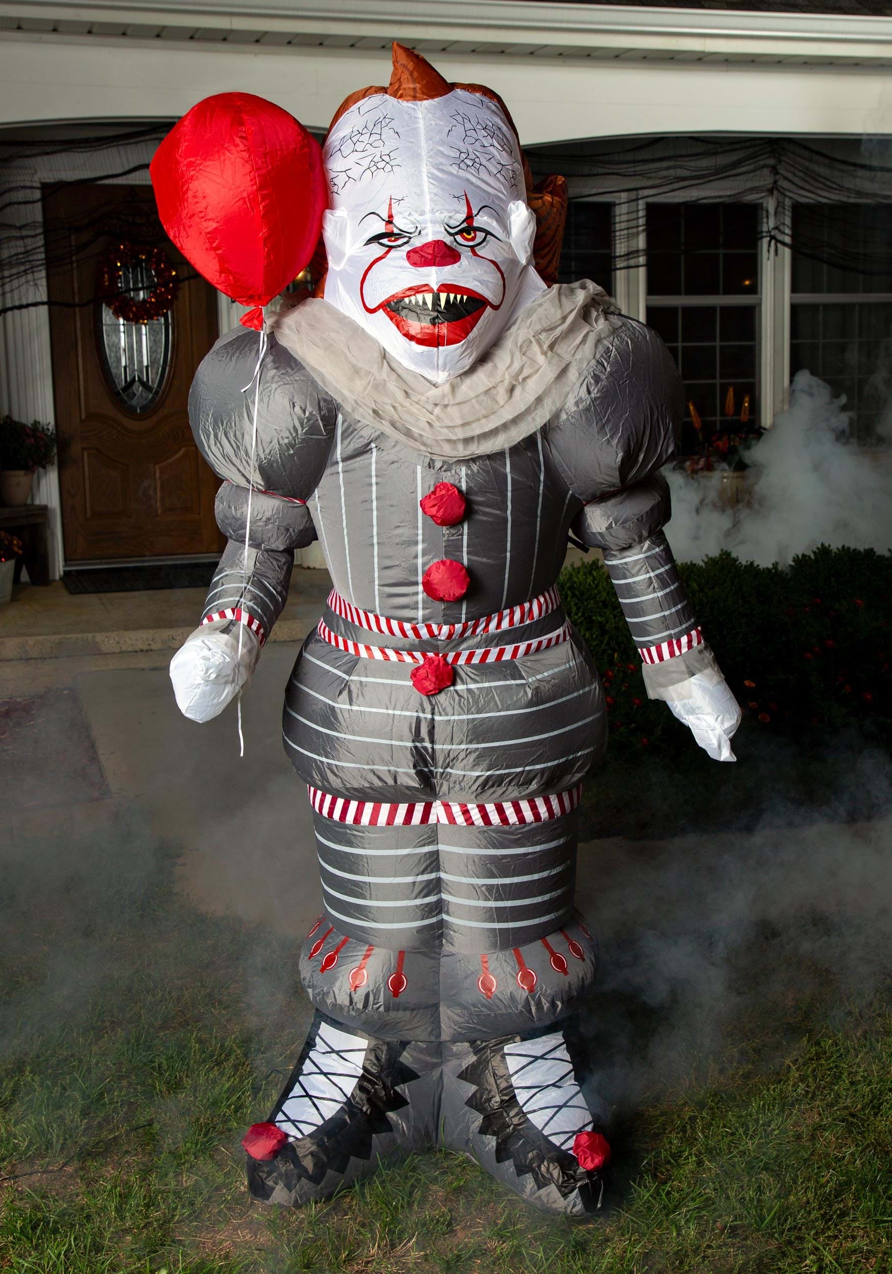 6FT IT Pennywise Inflatable Lawn Prop | Pennywise Decorations