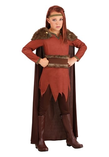 Girl's Viking Hero Costume