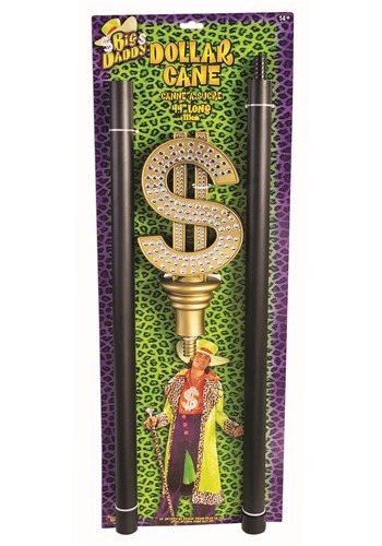 Big Daddy Dollar Sign Pimp Cane