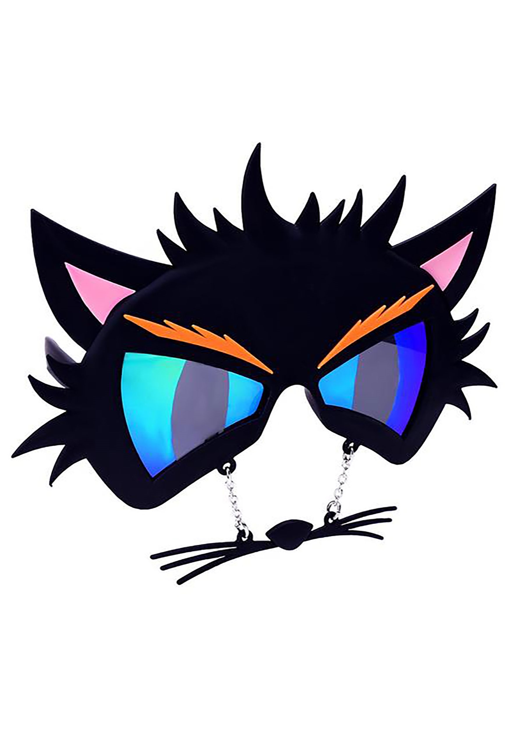 Gafas de sol de gato negro Multicolor