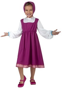 Masha and the Bear Toddler Masha Costume