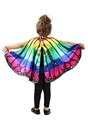 Child Rainbow Butterfly Cape Accessory Alt 1