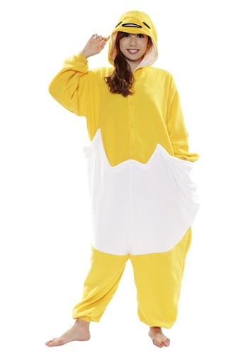 Disfraz de Kigurumi de Gudetama para adultos Multicolor