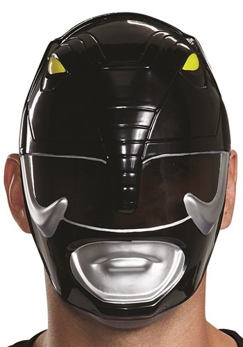 Adult Black Ranger Mask Power Rangers