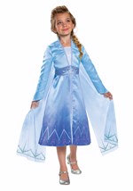 Frozen 2 Elsa Prestige Costume for Girls alt3