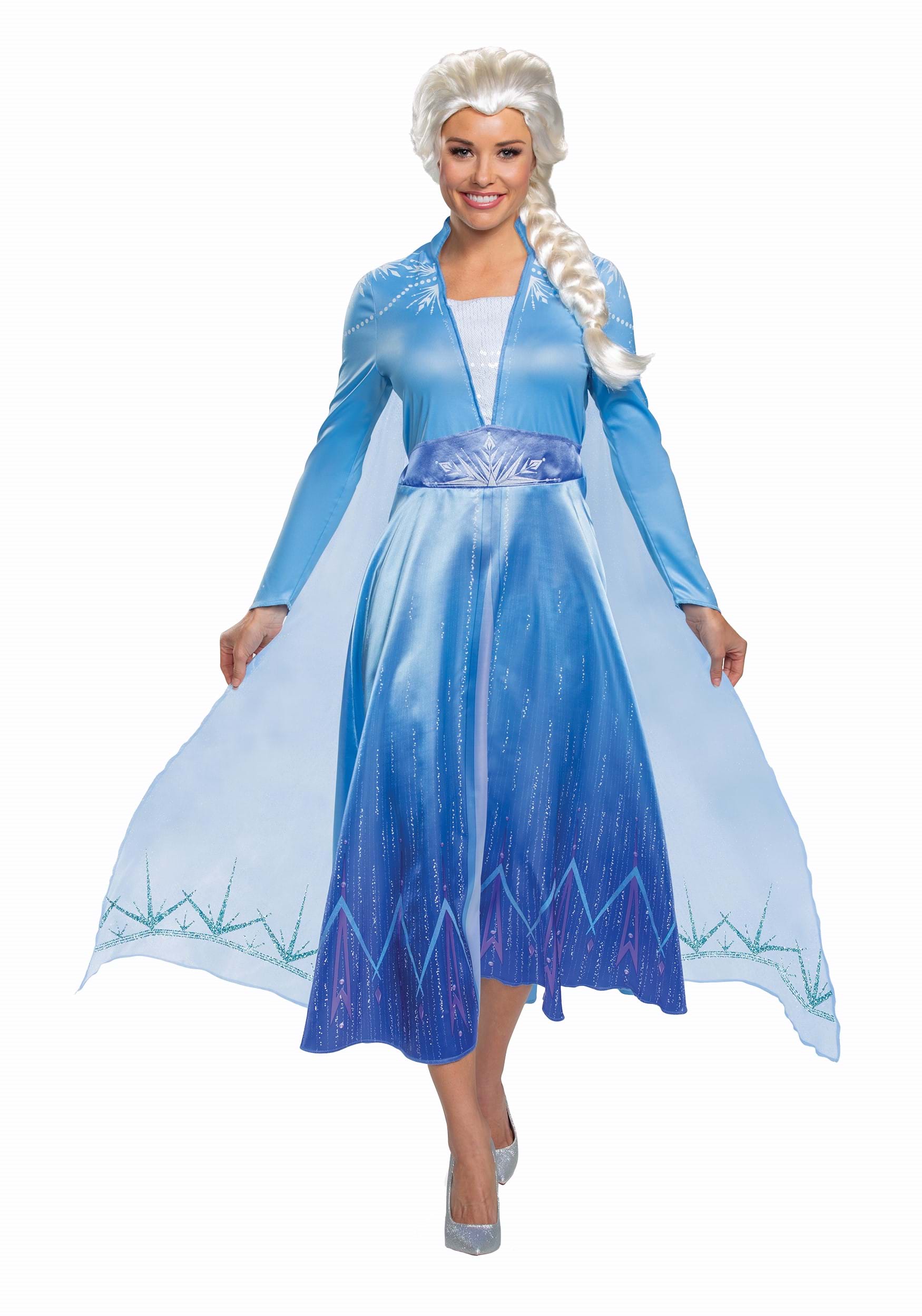 Deluxe Frozen 2 Elsa Costume For Women , Elsa Cosplay Costume